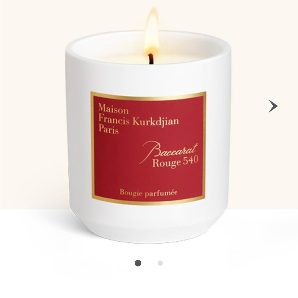 Baccarat Rouge 540 Scented Candle by Maison Francis Kurkdijan Paris 🕯️